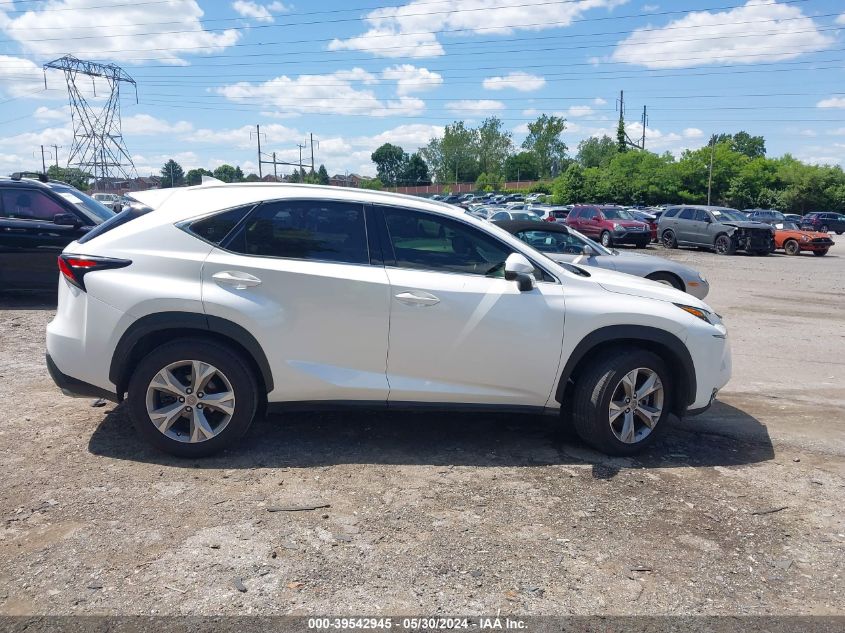 2017 Lexus Nx 200T VIN: JTJBARBZ0H2136759 Lot: 39542945