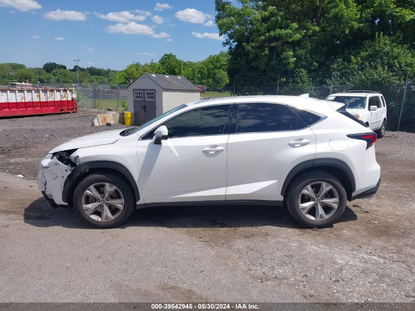 2017 Lexus Nx 200T VIN: JTJBARBZ0H2136759 Lot: 39542945