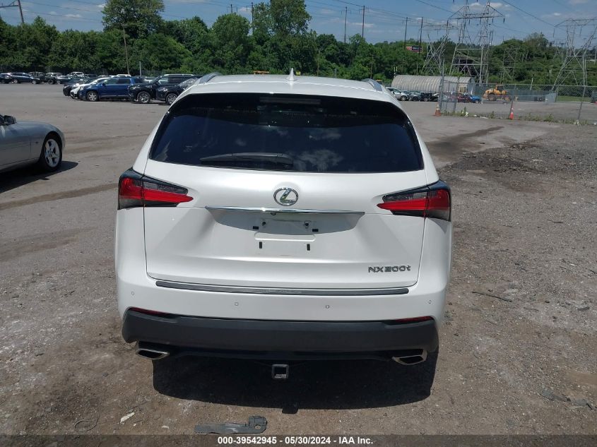 2017 Lexus Nx 200T VIN: JTJBARBZ0H2136759 Lot: 39542945