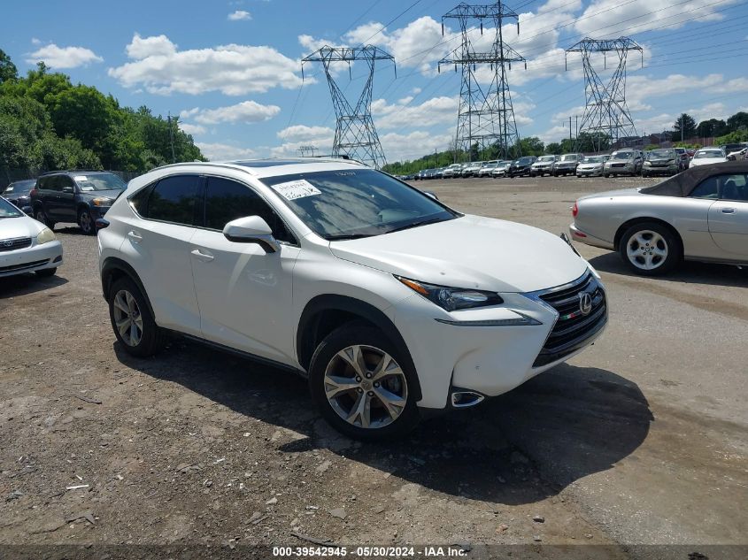 2017 Lexus Nx 200T VIN: JTJBARBZ0H2136759 Lot: 39542945