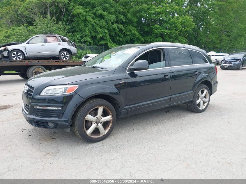 2008 Audi Q7 3.6 Premium VIN: WA1EY74L98D067206 Lot: 39542956