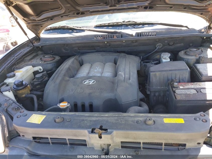 2005 Hyundai Santa Fe Gls VIN: KM8SC13D35U921726 Lot: 39542960