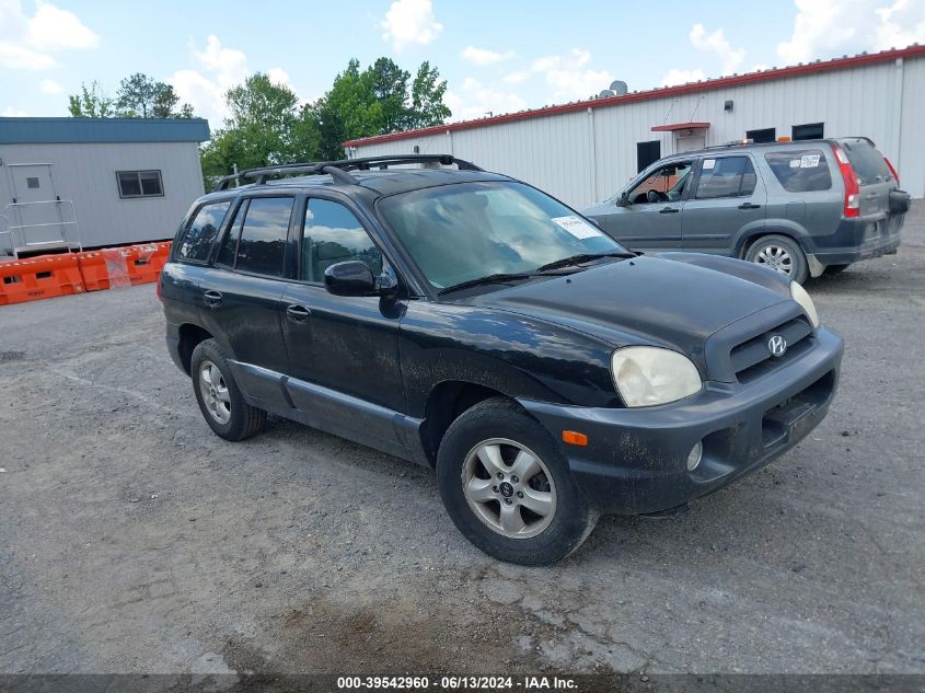 2005 Hyundai Santa Fe Gls VIN: KM8SC13D35U921726 Lot: 39542960