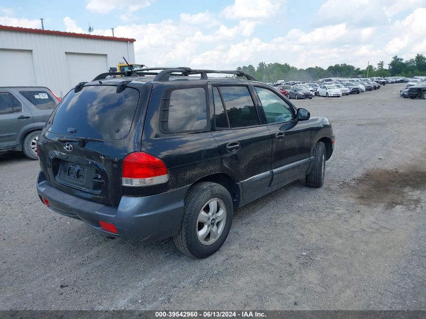 2005 Hyundai Santa Fe Gls VIN: KM8SC13D35U921726 Lot: 39542960