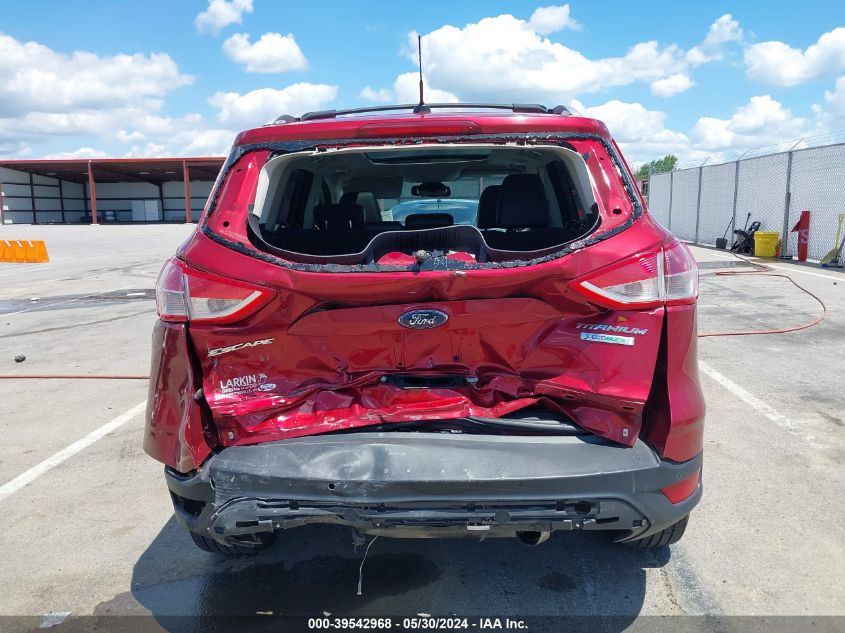 2013 Ford Escape Titanium VIN: 1FMCU0J9XDUB62288 Lot: 39542968