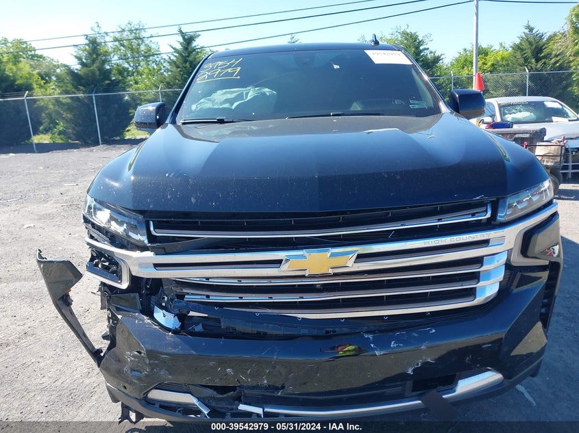 2021 Chevrolet Tahoe 4Wd High Country VIN: 1GNSKTKL4MR124275 Lot: 39542979