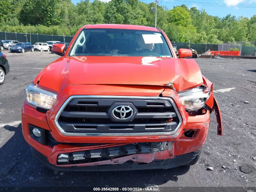 2016 Toyota Tacoma Sr5 V6 VIN: 5TFCZ5ANXGX039125 Lot: 39542989