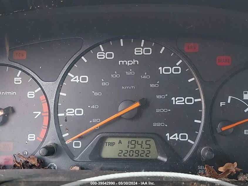 2002 Honda Odyssey Ex VIN: 5FNRL18662B024109 Lot: 39542990