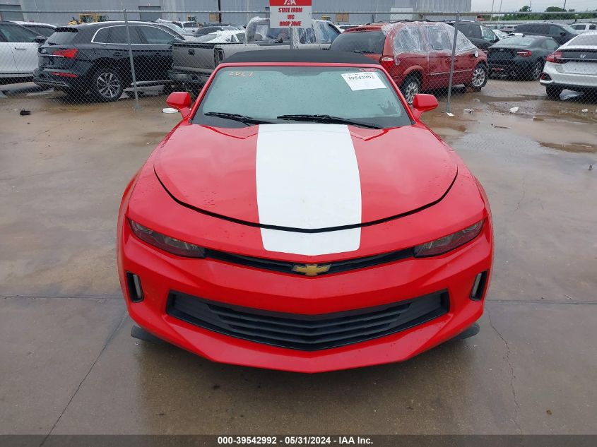 2017 Chevrolet Camaro 2Lt VIN: 1G1FC3DS0H0113482 Lot: 39542992