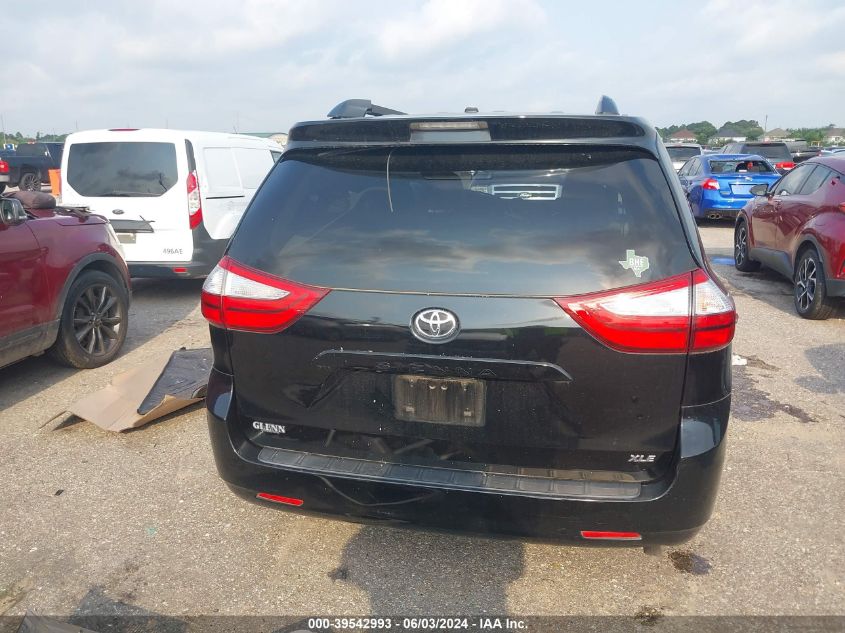 2016 Toyota Sienna Xle 8 Passenger VIN: 5TDYK3DC5GS691181 Lot: 39542993