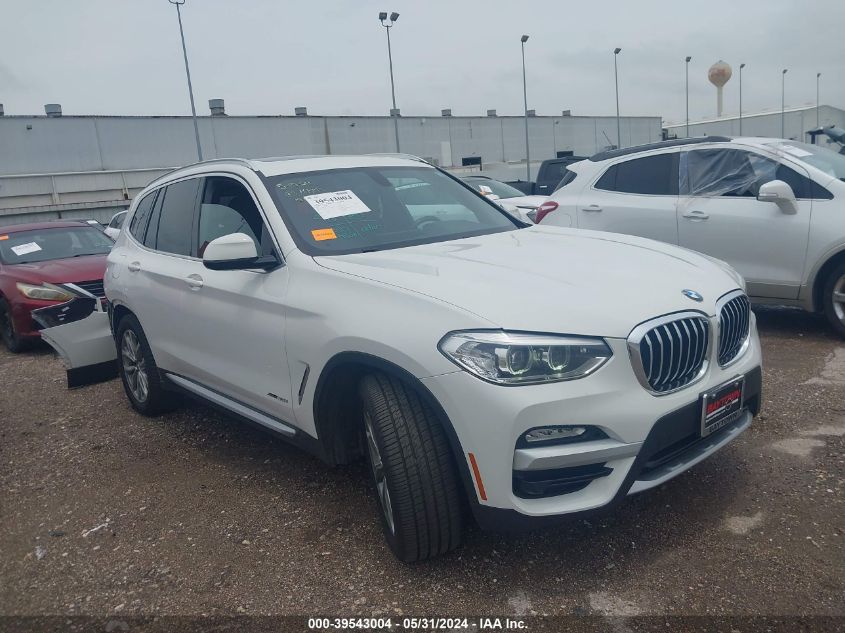 2018 BMW X3 xDrivem40I VIN: 5UXTR9C52JLC75031 Lot: 39543004