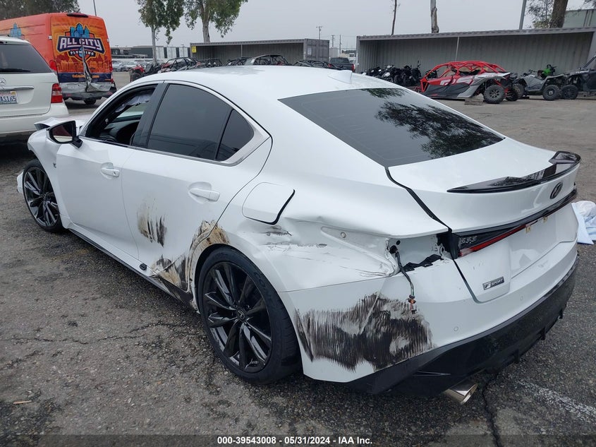 VIN JTHGZ1B23M5044445 2021 LEXUS IS 350 F SPORT