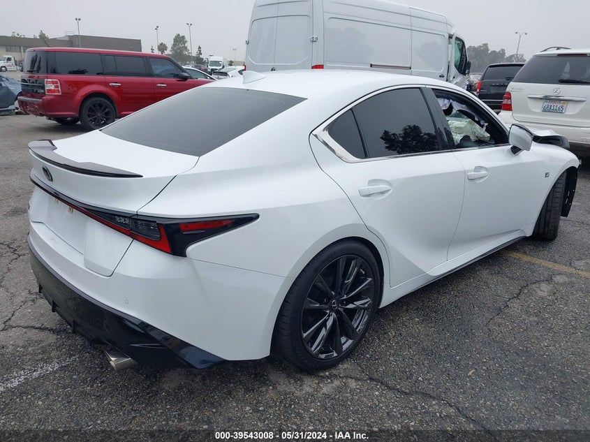 VIN JTHGZ1B23M5044445 2021 LEXUS IS 350 F SPORT