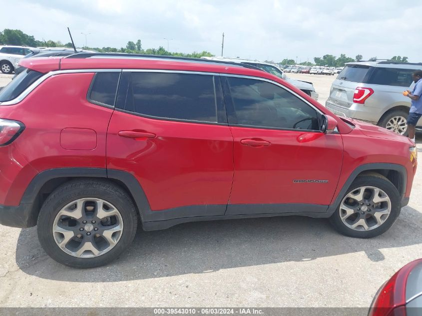 2019 Jeep Compass Limited Fwd VIN: 3C4NJCCB7KT679840 Lot: 39543010
