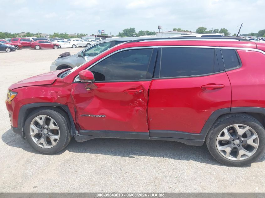 2019 Jeep Compass Limited Fwd VIN: 3C4NJCCB7KT679840 Lot: 39543010