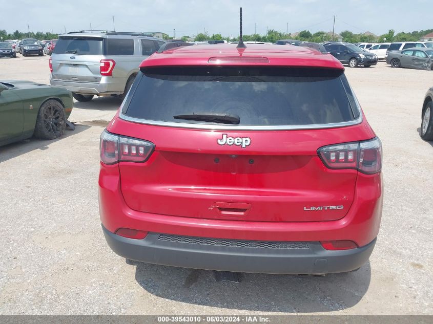 2019 Jeep Compass Limited Fwd VIN: 3C4NJCCB7KT679840 Lot: 39543010