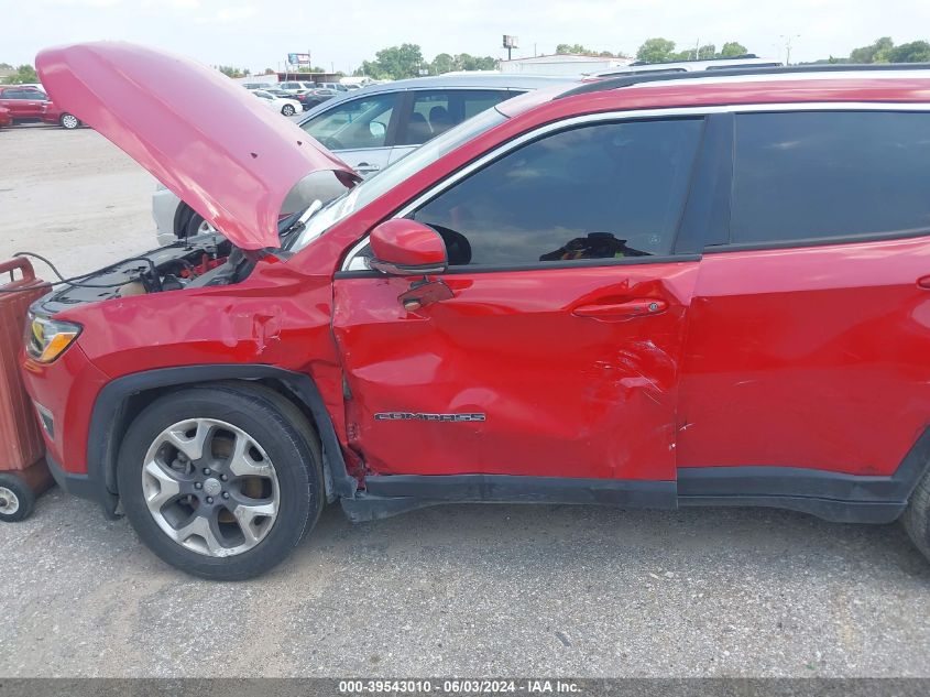 2019 Jeep Compass Limited Fwd VIN: 3C4NJCCB7KT679840 Lot: 39543010