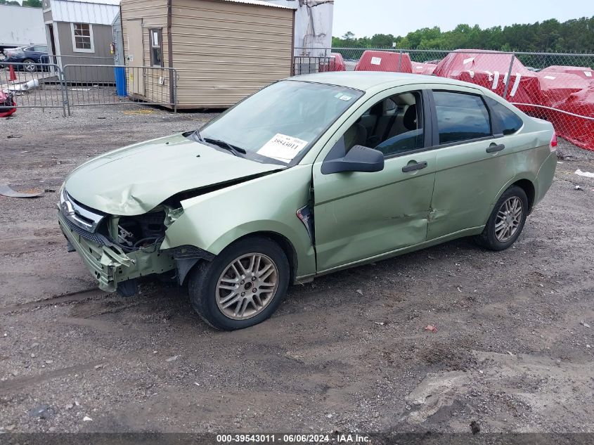 2008 Ford Focus Se/Ses VIN: 1FAHP35NX8W285602 Lot: 39543011