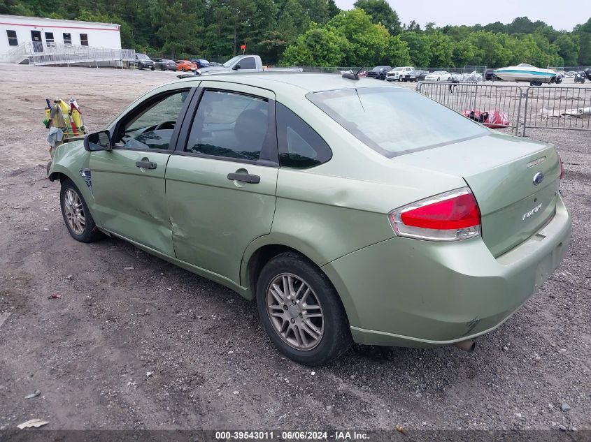 2008 Ford Focus Se/Ses VIN: 1FAHP35NX8W285602 Lot: 39543011