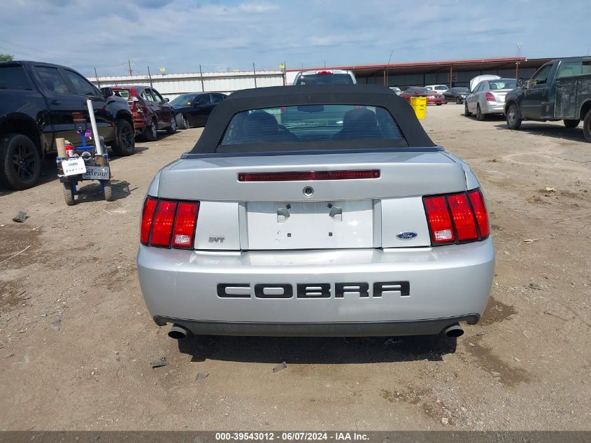 2003 Ford Mustang 10Th Anniversary Package/Cobra VIN: 1FAFP49Y23F399118 Lot: 39543012