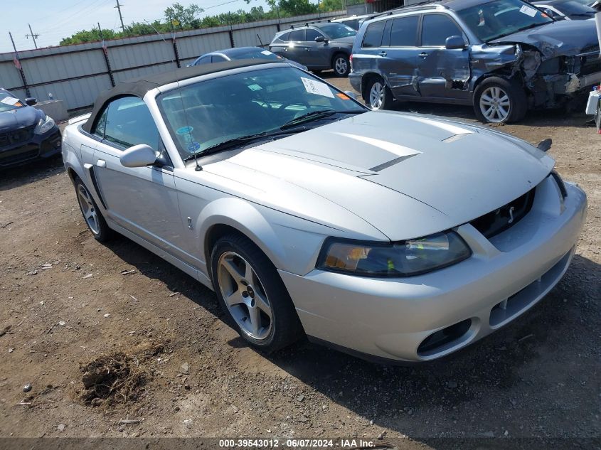 2003 Ford Mustang 10Th Anniversary Package/Cobra VIN: 1FAFP49Y23F399118 Lot: 39543012