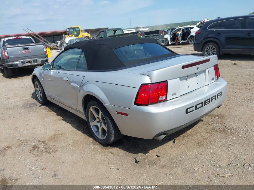 2003 Ford Mustang 10Th Anniversary Package/Cobra VIN: 1FAFP49Y23F399118 Lot: 39543012