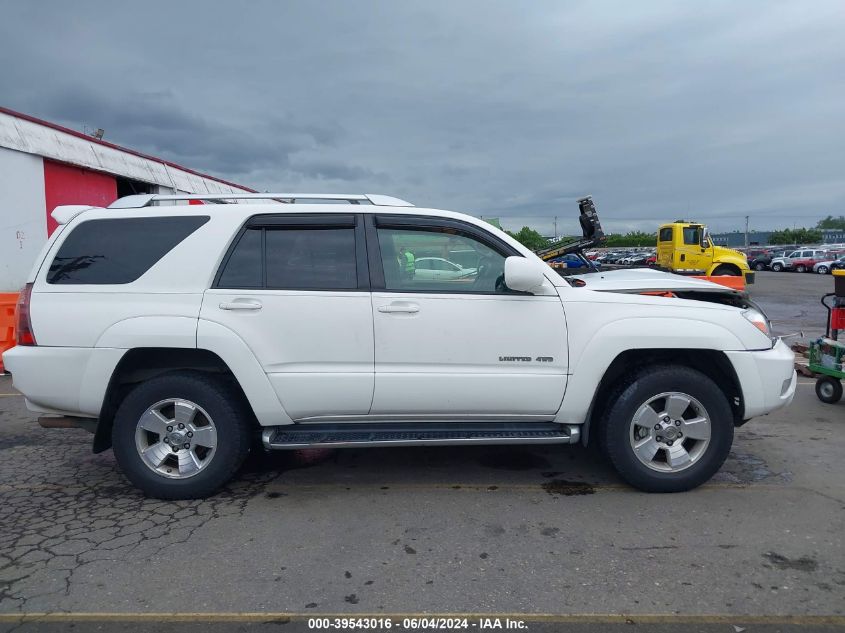 2004 Toyota 4Runner Limited V8 VIN: JTEBT17RX40045071 Lot: 39543016