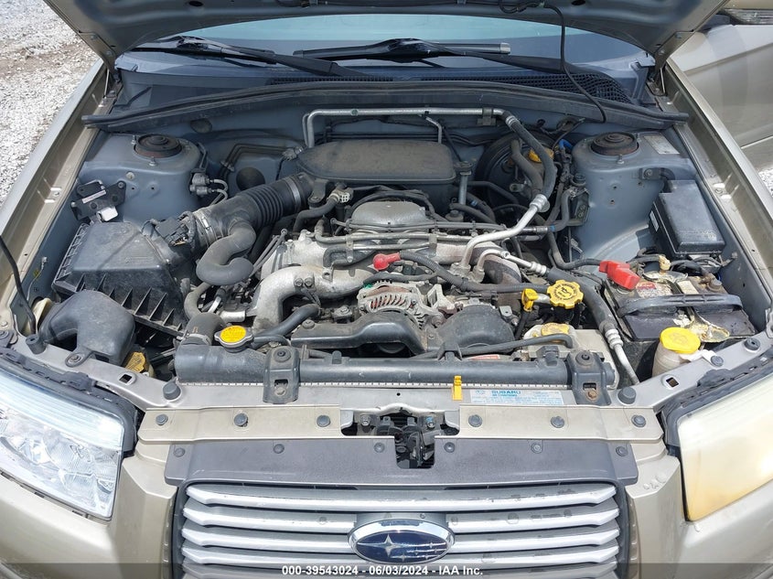 2008 Subaru Forester 2.5X VIN: JF1SG65648H705763 Lot: 39543024