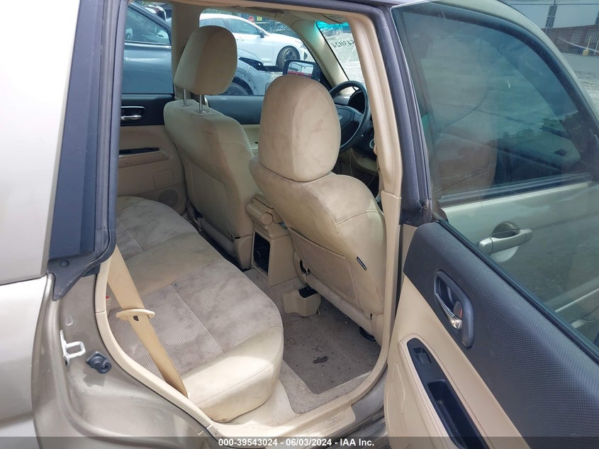 2008 Subaru Forester 2.5X VIN: JF1SG65648H705763 Lot: 39543024