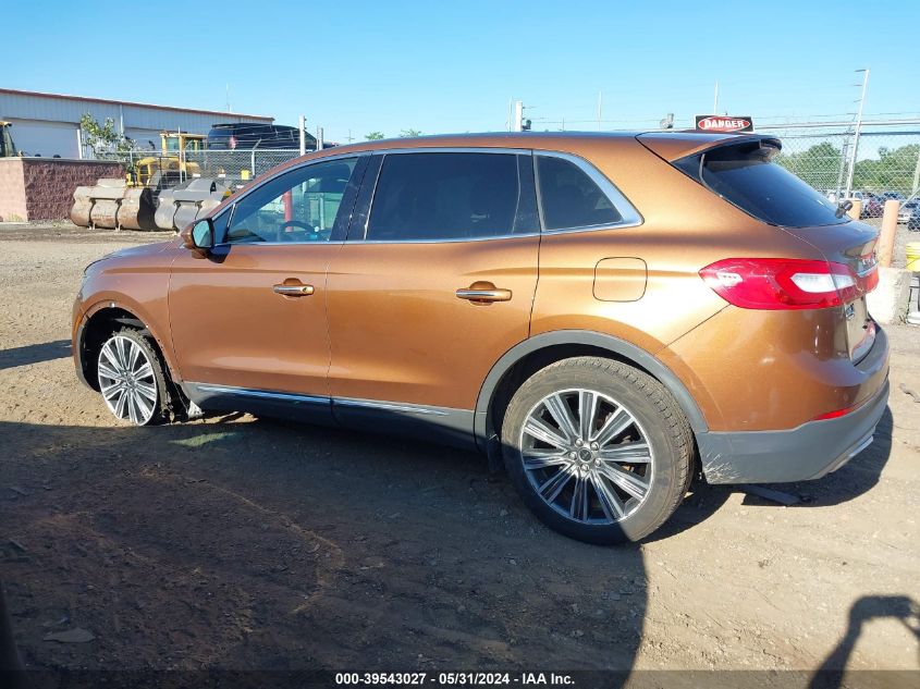 2017 Lincoln Mkx Black Label VIN: 2LMPJ7JR9HBL10028 Lot: 39543027