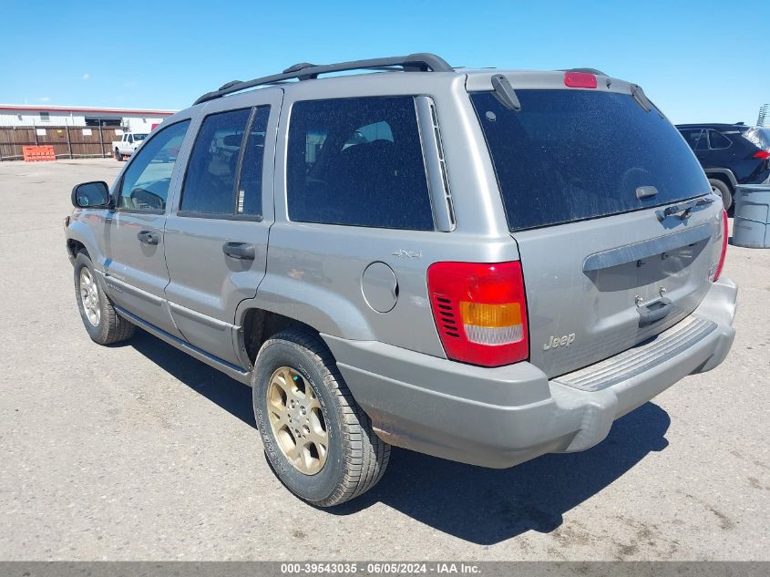 2000 Jeep Grand Cherokee Laredo VIN: 1J4GW48N9YC168714 Lot: 39543035