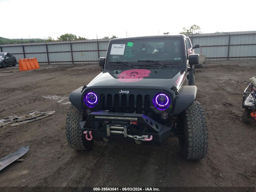 2016 Jeep Wrangler Unlimited Sport VIN: 1C4BJWDG7GL154357 Lot: 39543041