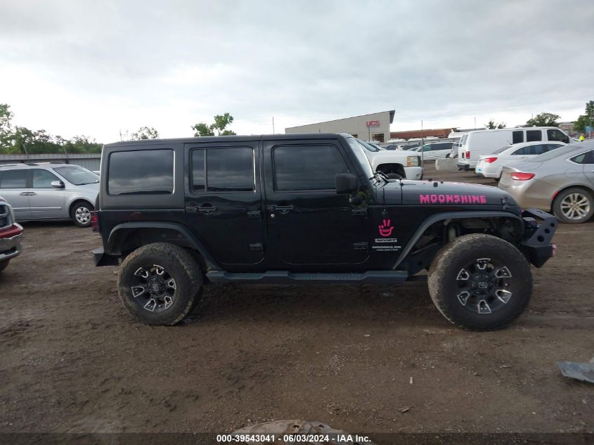 2016 Jeep Wrangler Unlimited Sport VIN: 1C4BJWDG7GL154357 Lot: 39543041
