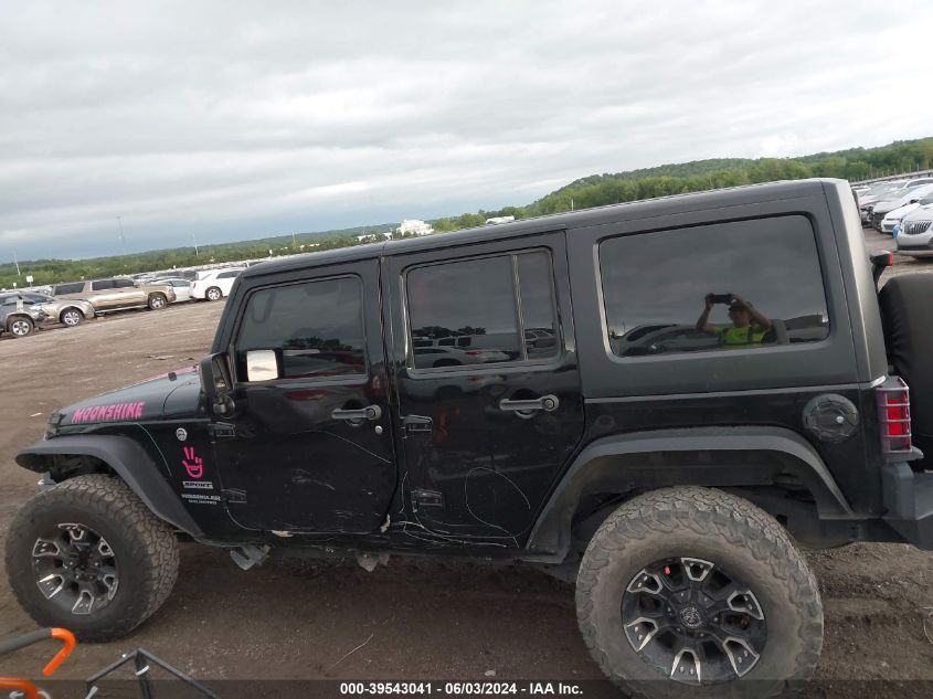 2016 Jeep Wrangler Unlimited Sport VIN: 1C4BJWDG7GL154357 Lot: 39543041