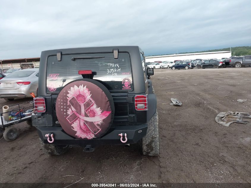 2016 Jeep Wrangler Unlimited Sport VIN: 1C4BJWDG7GL154357 Lot: 39543041