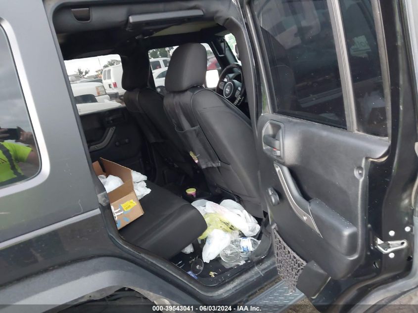 2016 Jeep Wrangler Unlimited Sport VIN: 1C4BJWDG7GL154357 Lot: 39543041