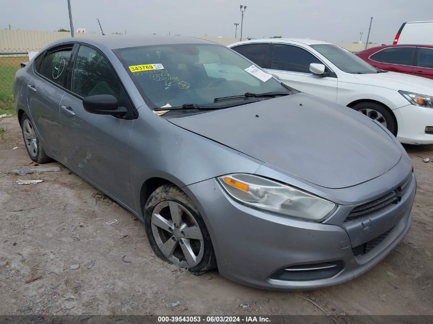 2015 Dodge Dart Sxt VIN: 1C3CDFBB6FD128428 Lot: 39543053