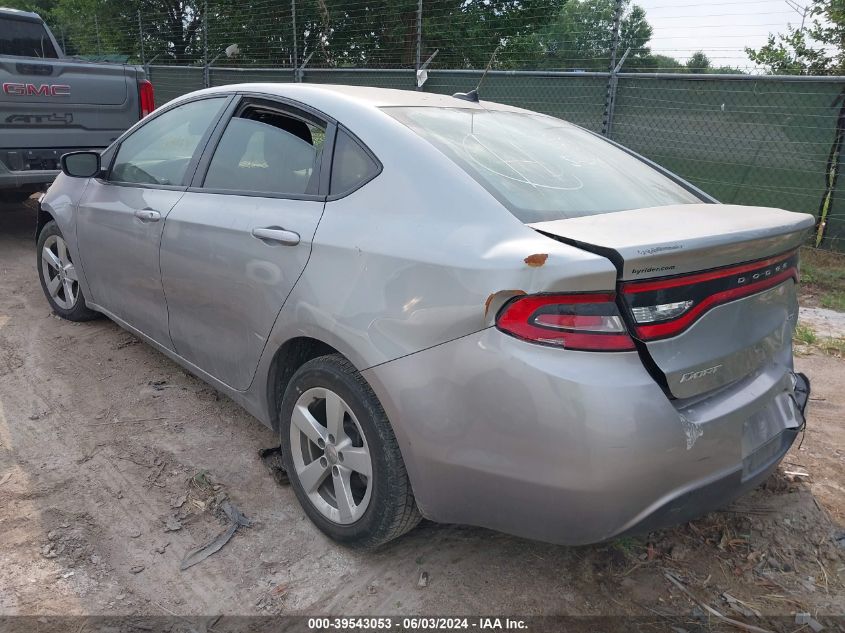 2015 Dodge Dart Sxt VIN: 1C3CDFBB6FD128428 Lot: 39543053