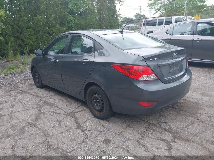 KMHCU4AE4CU072816 | 2012 HYUNDAI ACCENT