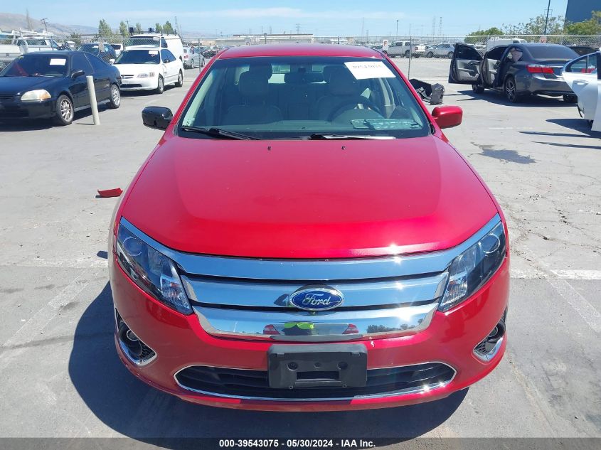 2011 Ford Fusion Sel VIN: 3FAHP0JG1BR246896 Lot: 39543075