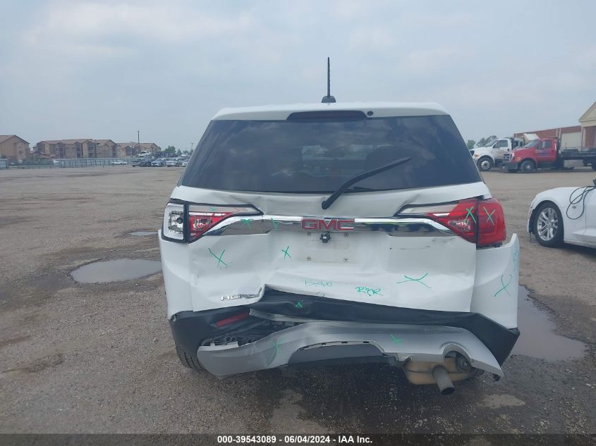 2019 GMC Acadia Sle-1 VIN: 1GKKNKLA3KZ185867 Lot: 39543089