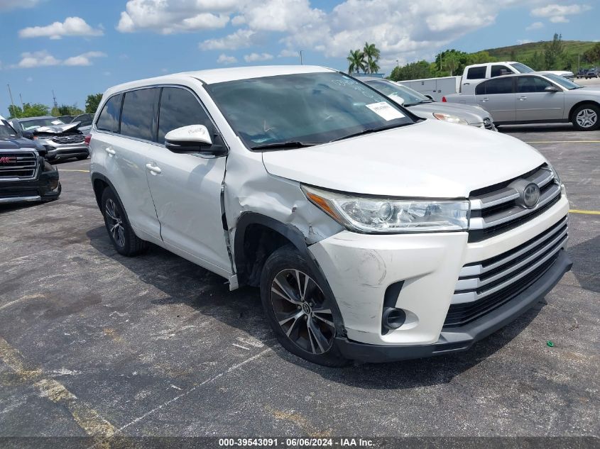 2018 TOYOTA HIGHLANDER LE - 5TDZARFH8JS034823