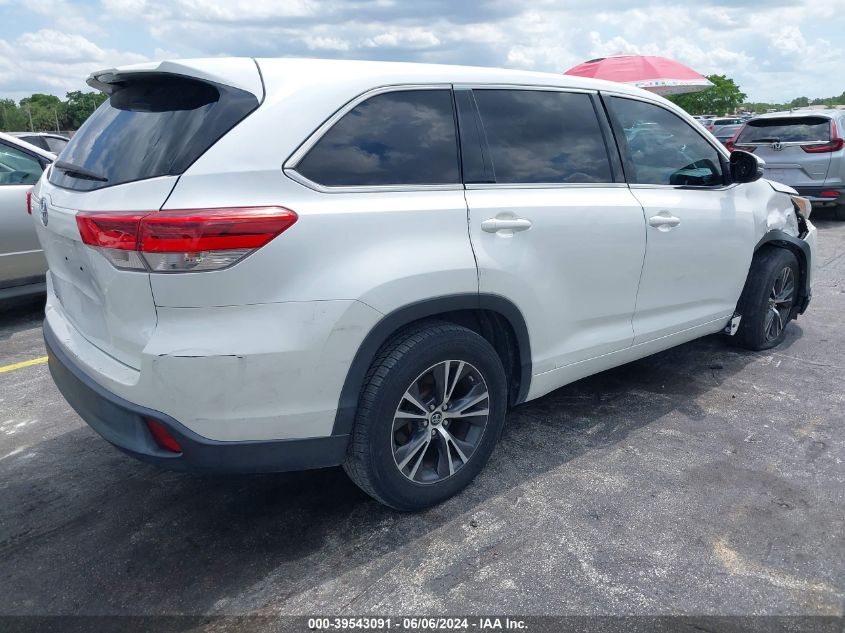 2018 TOYOTA HIGHLANDER LE - 5TDZARFH8JS034823