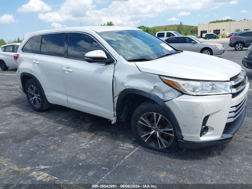 2018 TOYOTA HIGHLANDER LE - 5TDZARFH8JS034823