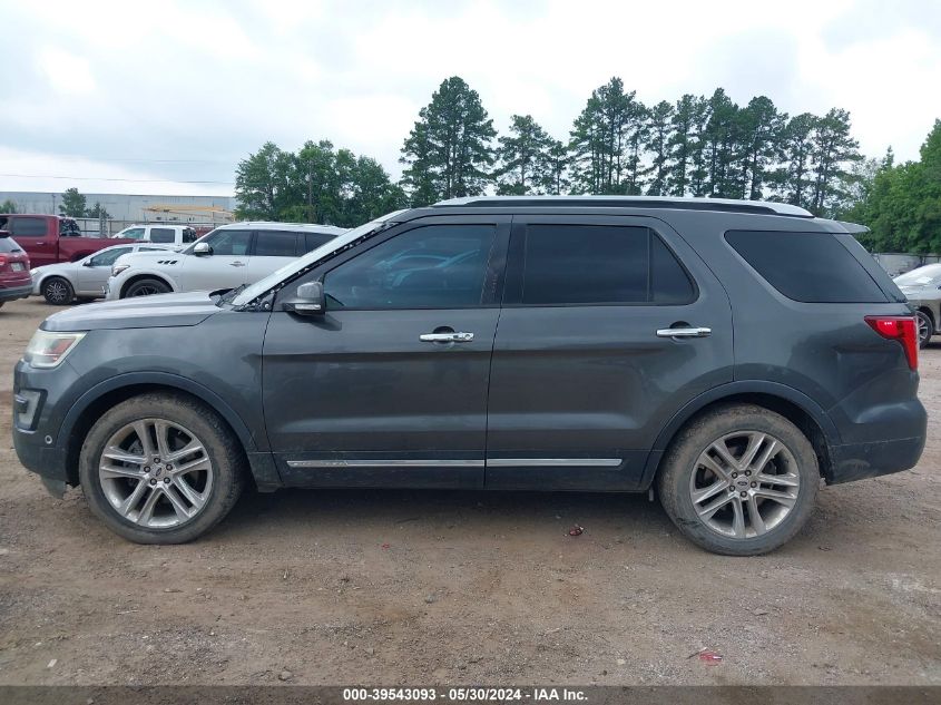 2017 Ford Explorer Limited VIN: 1FM5K7FH9HGB52105 Lot: 39543093