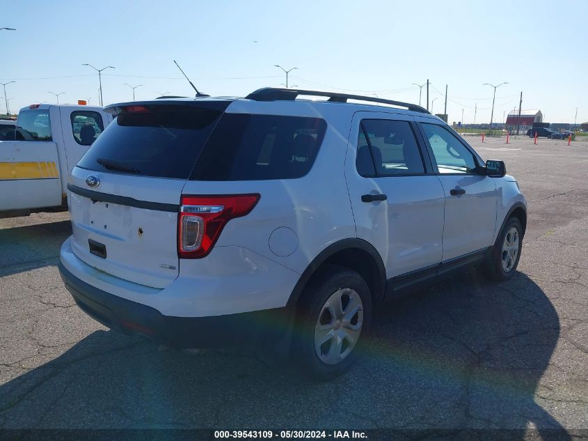 2013 Ford Explorer Police Interceptor VIN: 1FM5K8AR4DGB84654 Lot: 39543109