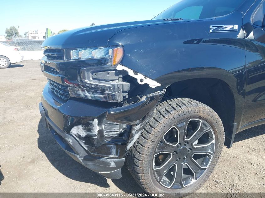 2021 Chevrolet Silverado 1500 4Wd Short Bed Rst VIN: 3GCUYEET0MG359277 Lot: 39543115