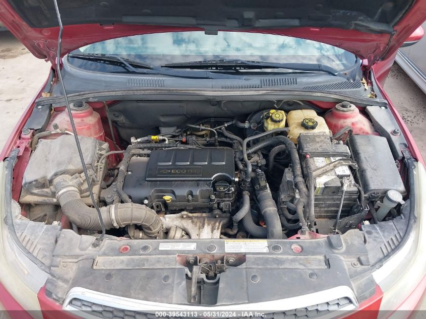 2013 Chevrolet Cruze Ltz VIN: 1G1PG5SB5D7185500 Lot: 39543113