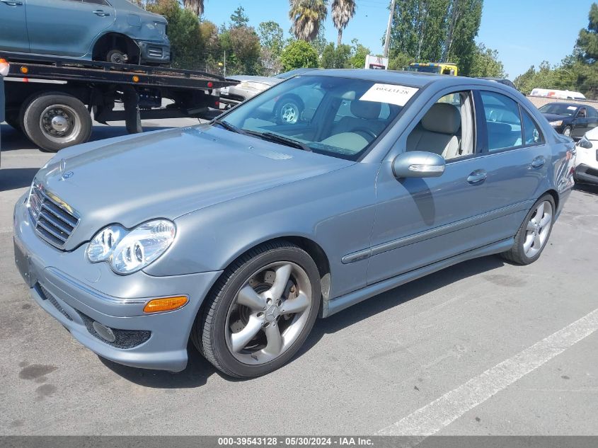 2006 Mercedes-Benz C 230 Sport VIN: WDBRF52H56F746664 Lot: 39543128