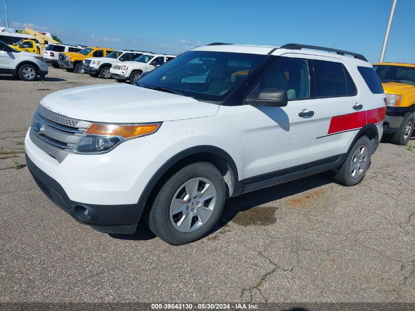 2013 Ford Explorer VIN: 1FM5K8B83DGB84831 Lot: 39543130